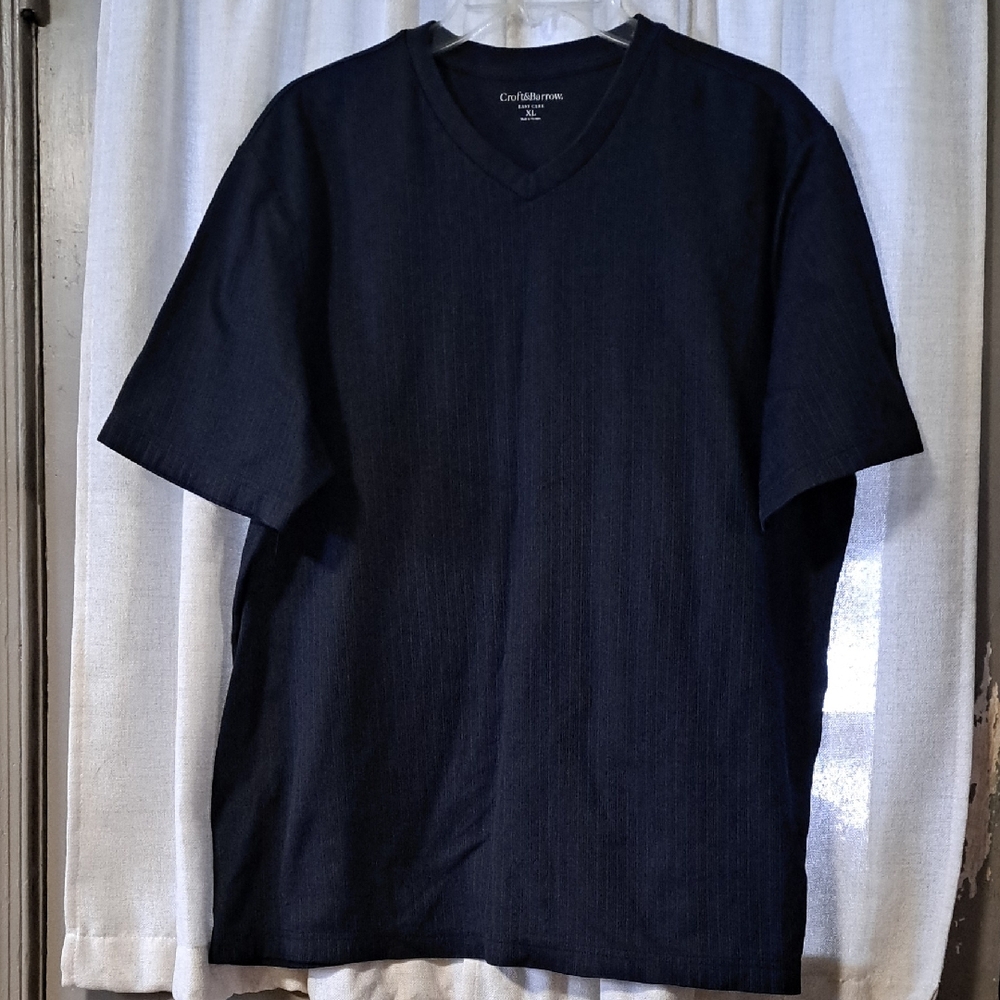 Croft And Barrow Black Dress Shirt